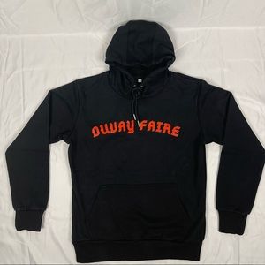 Black and Red Hoodie